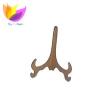 Kit 10 Suporte para Pratos e Azulejos 15cm no mdf cru 3mm