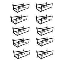 Kit 10 Suportes de Jardineira para Jardim Vertical