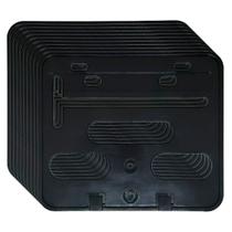 Kit 10 Suportes Protetor De Placa Moto Mercosul Atacado