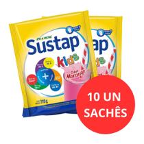 KIT 10 SUSTAP KIDS SACHÊ 210g Morango