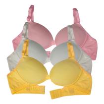 Kit 10 Sutian Infantil Top Juvenil Sem Aro Conforto Menina
