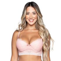 Kit 10 Sutiãs Lingerie Vekyo Com Bojo Renda E Elástico Roupa Íntima