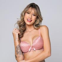 Kit 10 Sutiãs Vekyo Com Bojo e Renda Básico Alça Fina