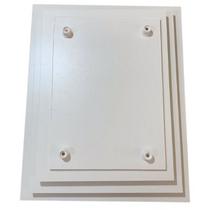 KIT 10 TAB. QUADRADOS 30x30CM 9MM BRANCO