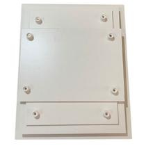 KIT 10 TAB. QUADRADOS 35x35CM 6MM BRANCO