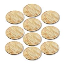 Kit 10 Tábuas Petisco 30cm Frios Hambúrguer Mesa Posta Aperitivo Kit 10 Tábuas Petisco 30cm Frios Hambúrguer Mesa Posta Aperitivo