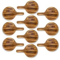 Kit 10 Tábuas Petisqueira 32x20 Para Servir Frios Porção E Churrasco