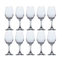 Kit 10 Taça de Vinho Resistente Vinho tinto Agua 365ml -Luxo
