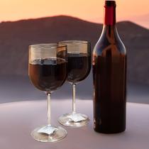 Kit 10 Taça Vinho Acrílico Bebida Festas 340ml Transparente Kit 10 Taça Vinho Acrílico Bebida Festas 340ml Transparente