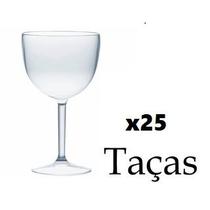 KIT 10 TAÇAS DE GIN 600ml ACRILICO TRANSPARENTE