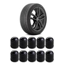 Kit 10 Tampa Tampinha Válvula Preta Para Bico de Pneu Carro Moto Bike Bicicleta Plástico Kit 10 Tampa Tampinha Válvula Preta Para Bico de Pneu Carro Moto Bike Bicicleta Plástico