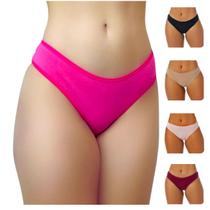 Kit 10 Tangas 100% Algodão intima estampadas juvenil luxo