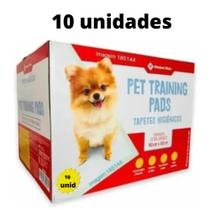 Kit 10 Tapetes Higiênico Para Cães Pet Training 90x60cm