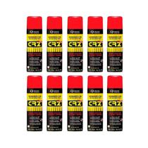 Kit 10 Tapmatic Crz Spray Quimatic 300Ml Lubrificante Industrial Spray Proteção Anticorrosiva E Antiaderente