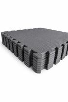 Kit 10 Tatame Eva Preto 50x50 10mm Linha Premium Bebê Academia Kit 10 Tatame Eva Preto 50x50 10mm Linha Premium Bebê Academia