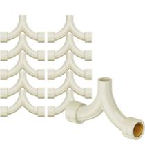 Kit 10 Tê Aquatherm Misturador C/ Transposição Cpvc Bege Condução Água Quente 3/4 Polegadas Tigre