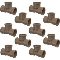 Kit 10 - Te Soldável 3/4 25mm Tigre Kit 10 - Te Soldável 3/4 25mm Tigre