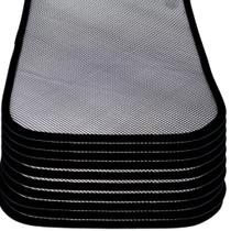 Kit 10 Tela Para Pia e Lavatório 57x35cm Para Industria Restaurante Evita Entupimento Protege Cuba Inox Nylon Resistente