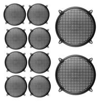 Kit 10 Telas Alto Falante 12 Polegadas Plástica Com Garra