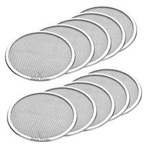 Kit 10 Telas De Pizza 45 cm Redonda Em Alumínio Reforçado