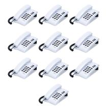 Kit 10 Telefone com Fio Intelbras Pleno prático e resistente
