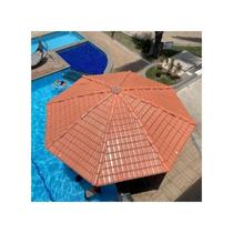 Kit 10 Telhas Plan PVC 2,86x0,86 6 Ondas Afort