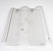 Kit 10 Telhas Transparente Leve 41,5x33 Injetada Lubian