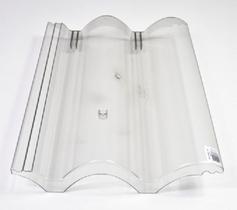 Kit 10 Telhas Transparentes Slim/Leve/Brastelha/Decoralar Injetada 42x33 Melhor quer Policarbonato Kit 10 Telhas Transparentes Slim/Leve/Brastelha/Decoralar Injetada 42x33 Melhor quer Policarbonato