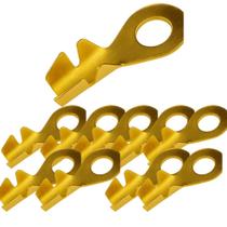 Kit 10 term olhal fechado dourado 1/8