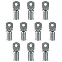 Kit 10 Terminais de Cobre Para Condutores Flexíveis TF-25-L Furo 6,5mm Intelli