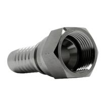 Kit 10 Terminais Fêmea JIC reta rosca 3/4" para mangueira de 1/2" - FJ-0808