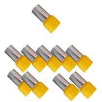 Kit 10 terminal tubolar 70mm ilhos am lukma