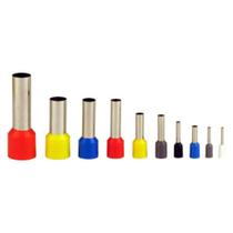 Kit 10 Terminal Tubular Amarelo 6mm G20 Kit 10 Terminal Tubular Amarelo 6mm G20