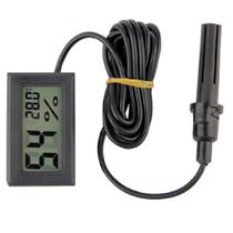 Kit 10 Termo-higrômetro Digital Umidade Chocadeira Sensor Externo Com Sonda 1 Metro Prático Premium Kit 10 Termo-higrômetro Digital Umidade Chocadeira Sensor Externo Com Sonda 1 Metro Prático Premium