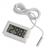 Kit 10 Termômetro Digital Aquário Freezer Chocadeira Estufa