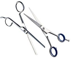 Kit 10 tesoura profissional desfiadeira 6