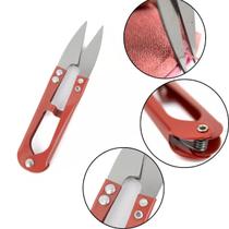 Kit 10 Tesouras Arremate Metal Costura Acabamento Patchwork