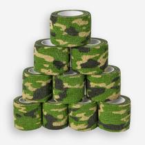 Kit 10 Thumb Tape Finger Fita Elástica Bandagem Tape Tattoo Exercício Funcional Jiu Jitsu Autoaderente
