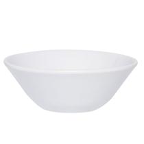 Kit 10 Tigelas Bowl Conic Branco Oxford Cerâmica 500Ml