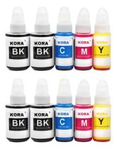 Kit 10 Tintas Para Canon G190 G3110 G4100 G3100 G1100 G2100 Bk,c,m,y Kit 10 Tintas Para Canon G190 G3110 G4100 G3100 G1100 G2100 Bk,c,m,y