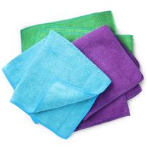 Kit 10 Toalha De Microfibra Secagem Magica Automotiva Polimento