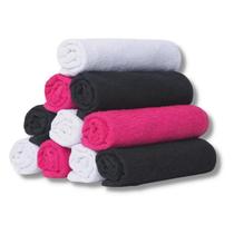 Kit 10 Toalha Manicure E Pedicure 21X31 Pink, Preto E Branco Kit 10 Toalha Manicure E Pedicure 21X31 Pink, Preto E Branco