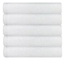 Kit 10 Toalha Rosto Branca Teka Salão Beleza Barbearia Clinica