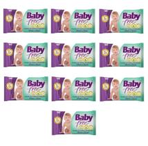 Kit 10 Toalha Umedecida Baby Free 50 Unidades - QLB