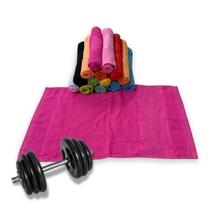 Kit 10 Toalhas Academia 26X43Cm 100% Algodão Branco Kit 10 Toalhas Academia 26X43Cm 100% Algodão Branco