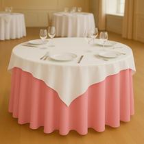 Kit 10 Toalhas Cobre Mancha 1,40m1,40m Jacar Festa e Buffet