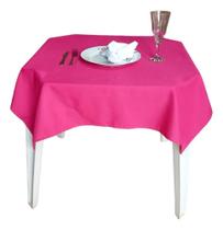 Kit 10 Toalhas De Mesa 1.0 X 1.0 Oxford Festas Buf Pink