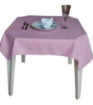 Kit 10 Toalhas De Mesa 1.0 X 1.0 Oxford Festas Buf Rose