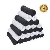 Kit 10 toalhas de rosto para salão 100% algodão 45cmx70cm