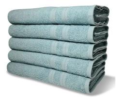 Kit 10 Toalhas Gigante Itália Soft 100% Algodão Verde Claro